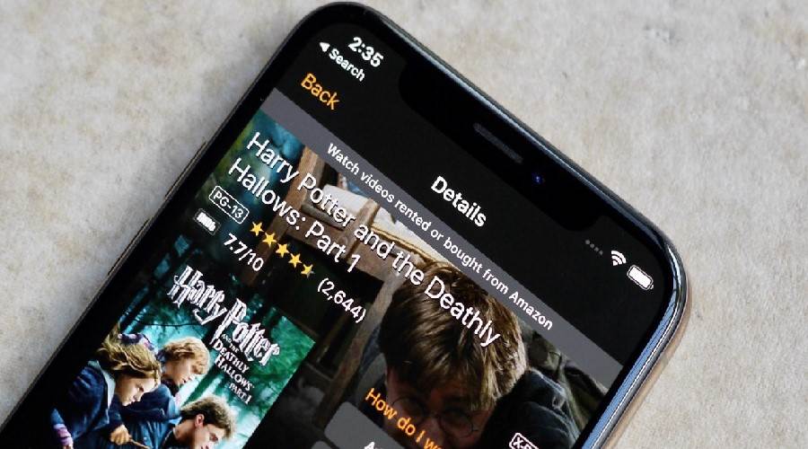 Amazon Prime Video iphone