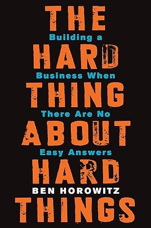 أفضل كتب ريادة الأعمال Ben Horowitz