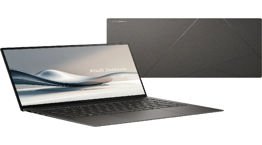 لابتوب asus zenbook التصميم والشكل الخارجي